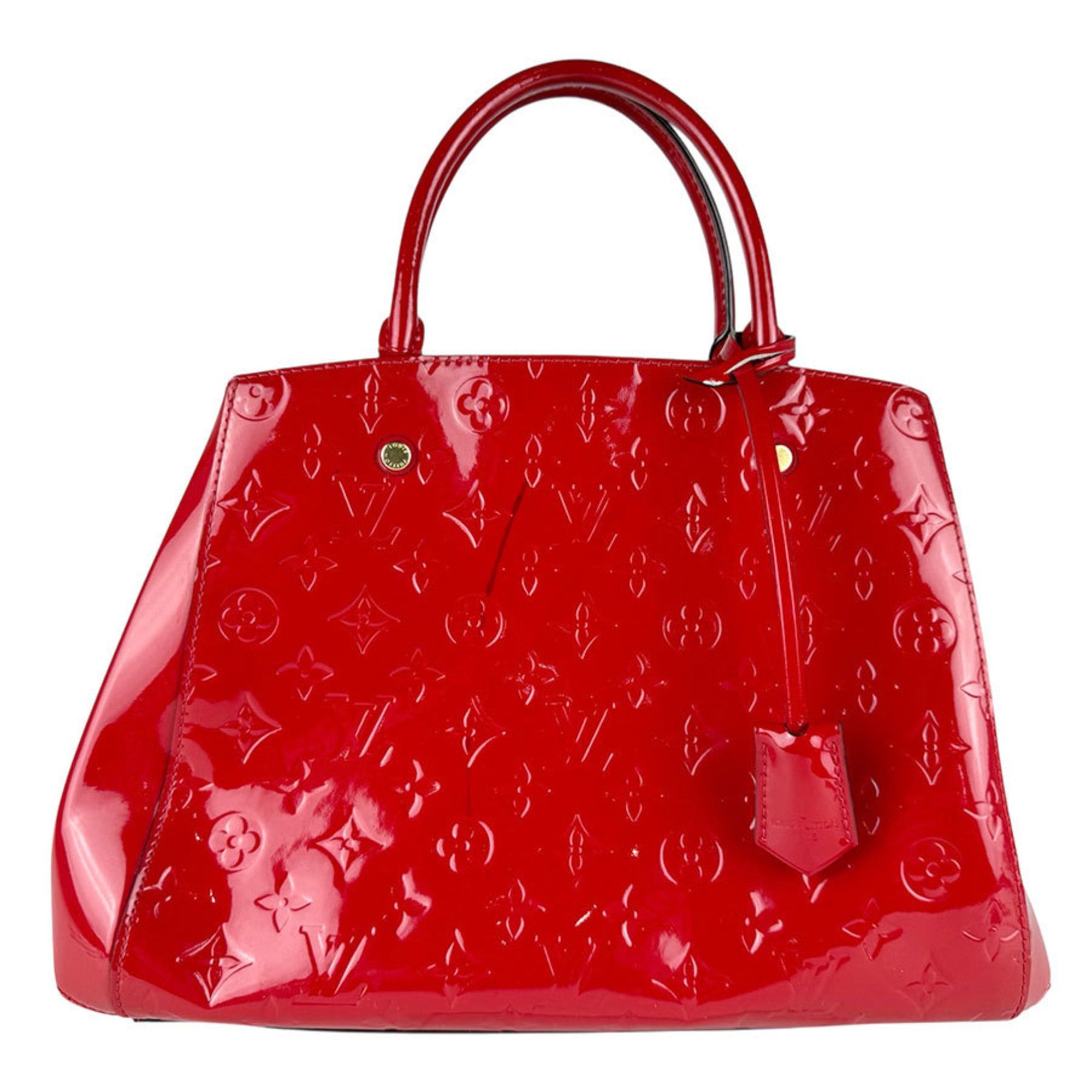 Louis Vuitton Louis Vuitton Monogram Vernis Montaigne MM Handbag/Shoulder Bag, Women's, M50167, Free Shipping, z8875 Size ONE SIZE - 1 Thumbnail