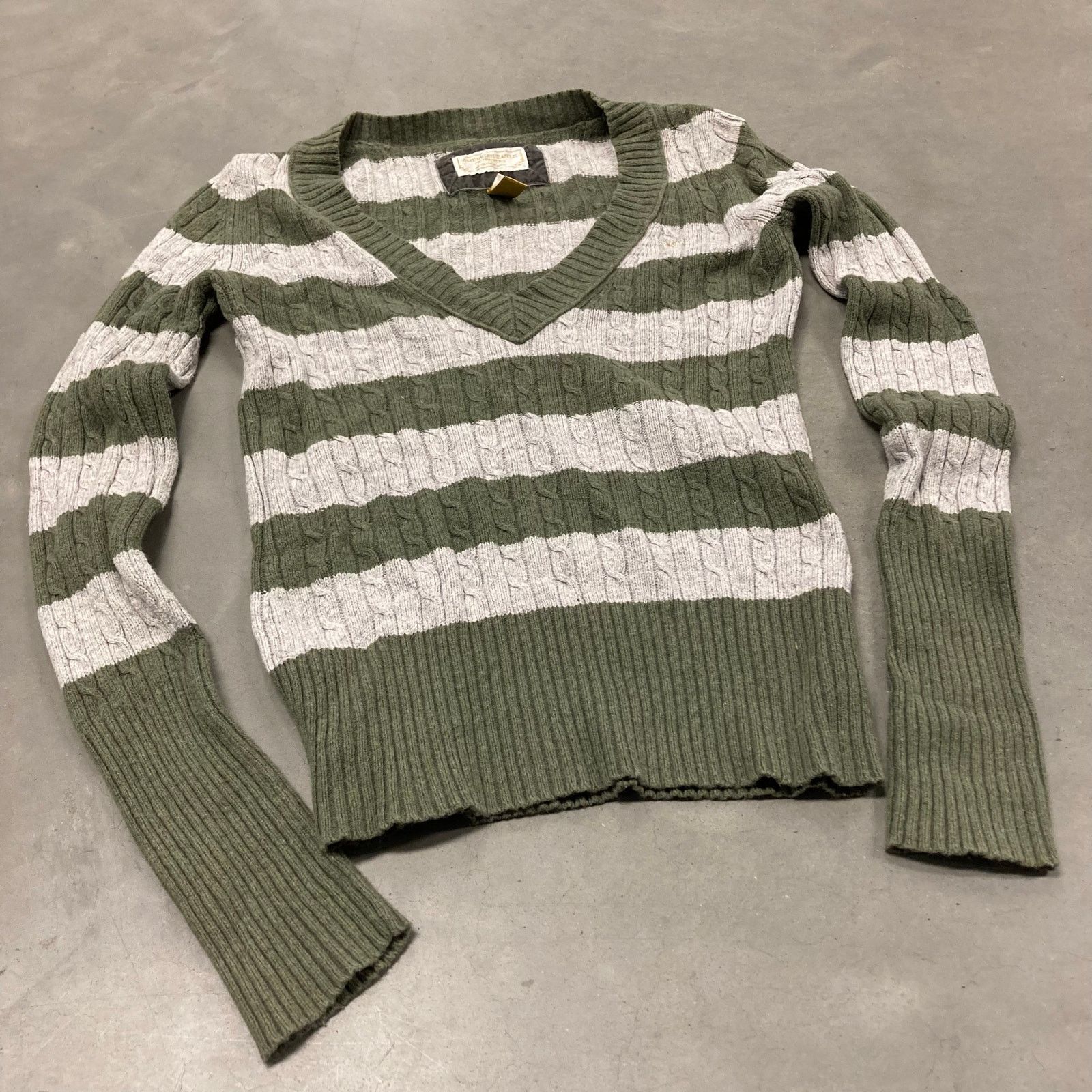 American Eagle Outfitters × Vintage vintage y2k American eagle striped sweater Size US XS / EU 42 / 0 - 1 Thumbnail