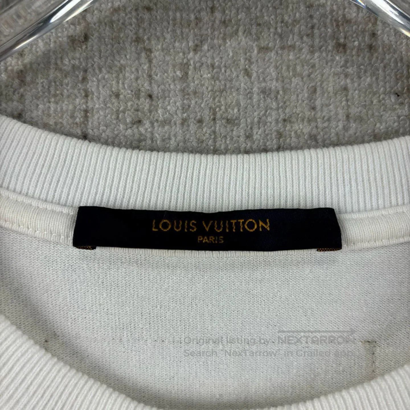 Louis Vuitton Louis Vuitton Flocked Logo Round Neck Tee. Size US M / EU 48-50 / 2 - 4 Thumbnail