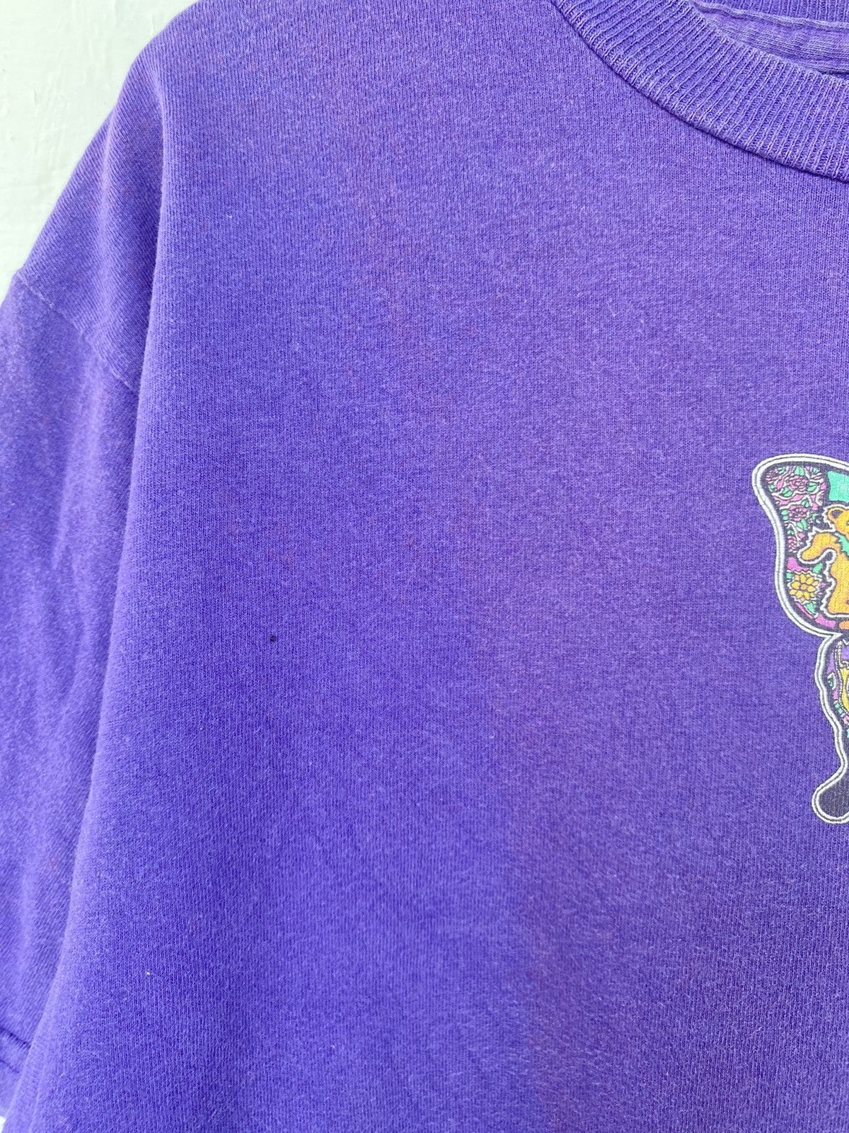 Band Tees × Vintage Vintage Rare Band Grateful Dead Bear Dancing Butterfly Tee Size US M / EU 48-50 / 2 - 2 Thumbnail