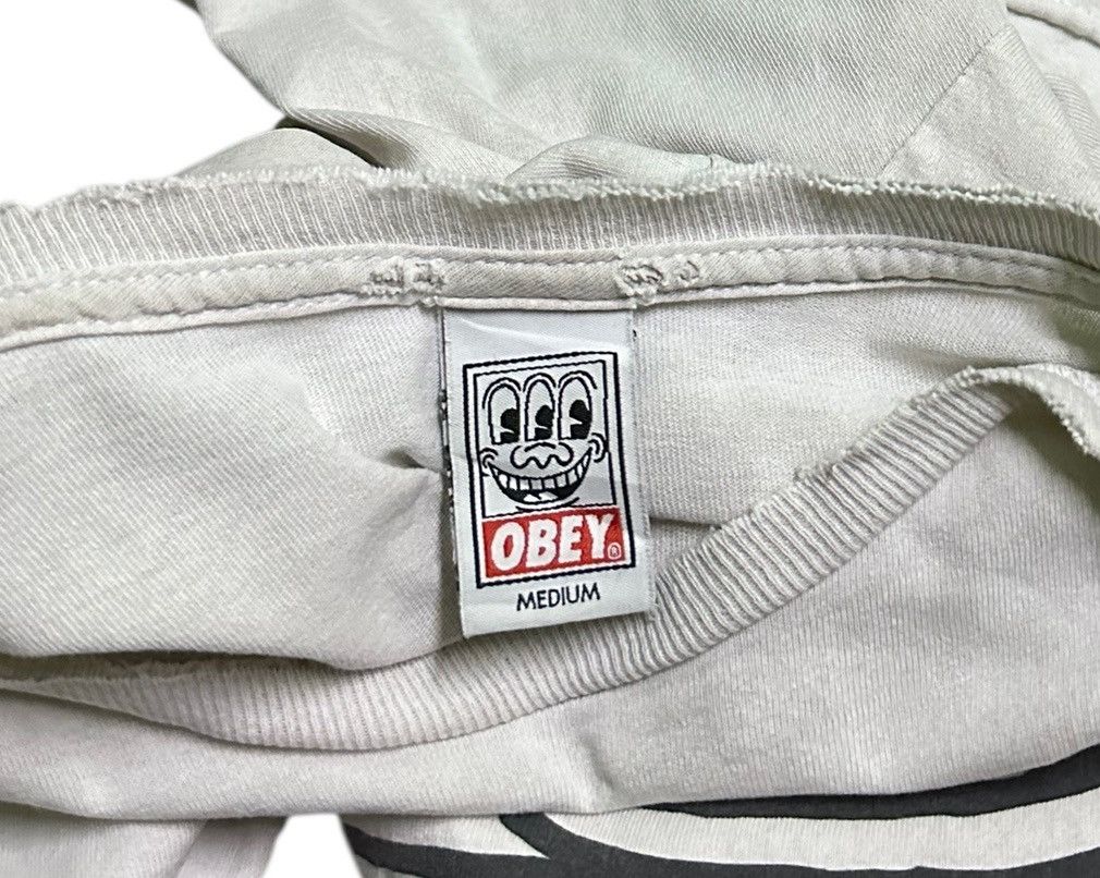 Obey Obey x keith haring overprinted tshirt Size US M / EU 48-50 / 2 - 5 Thumbnail