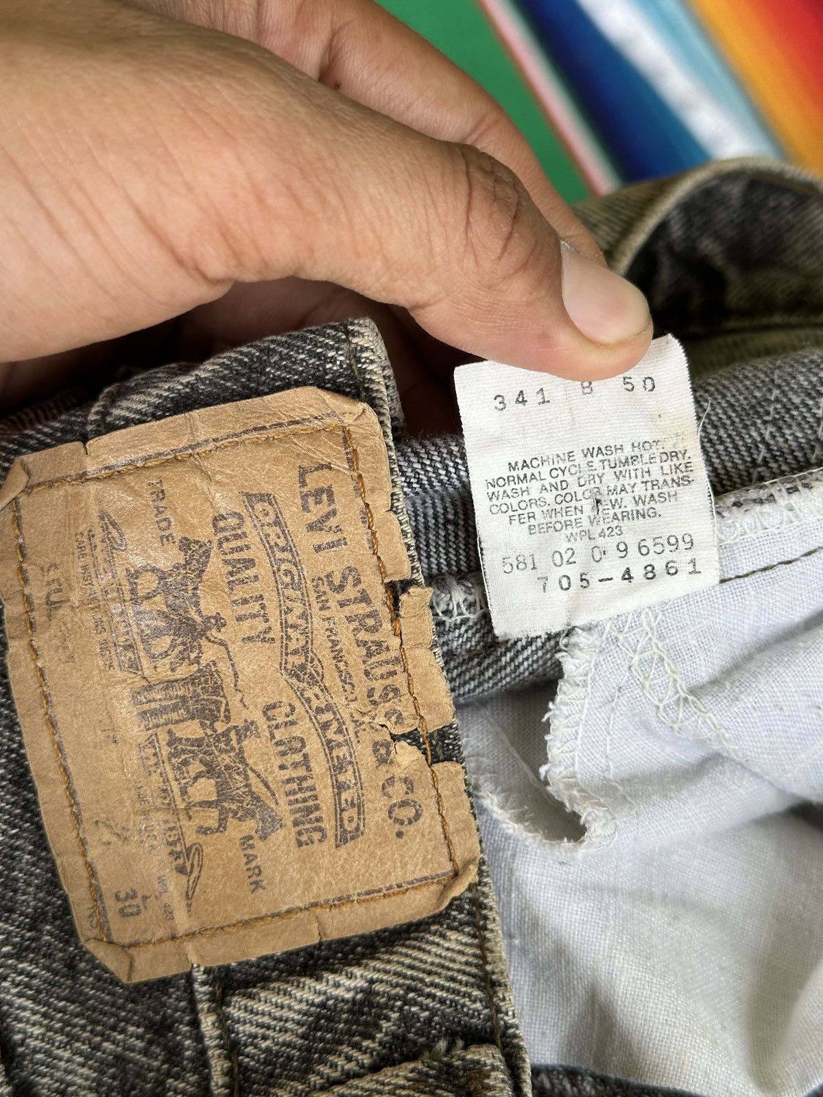 Levi's Vintage Levis Student Galatic Wash 26x39 Size US 26 / EU 42 - 5 Thumbnail