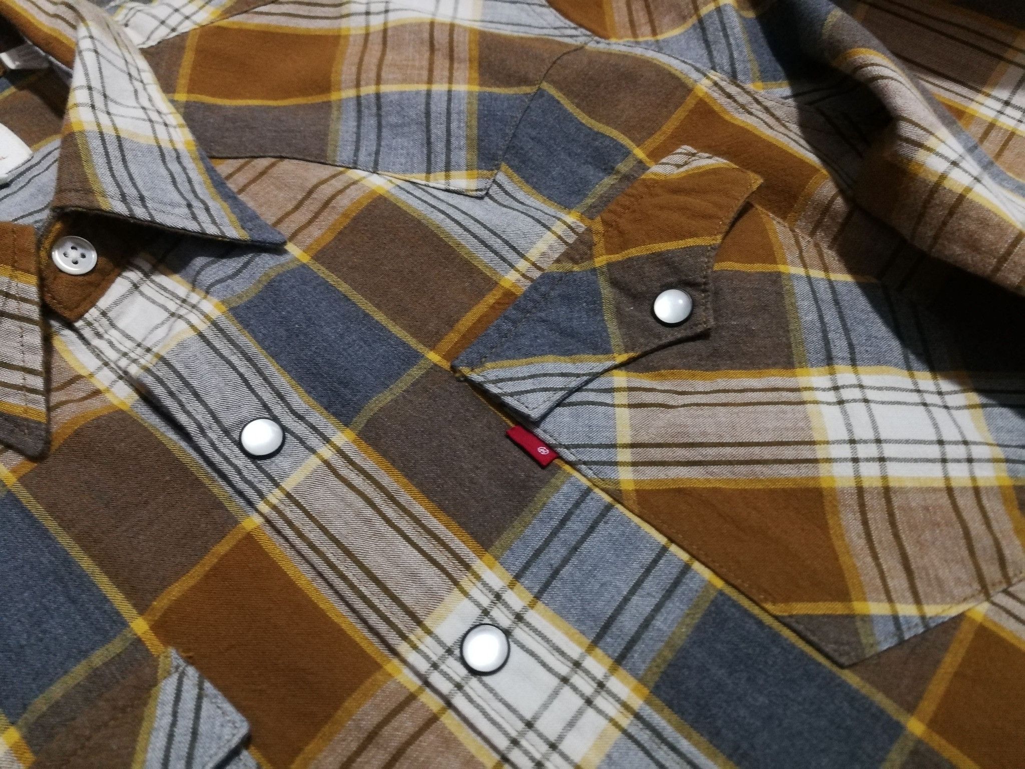 Levi's Levis san Francisco western snap button S 2000 Size US S / EU 44-46 / 1 - 6 Thumbnail