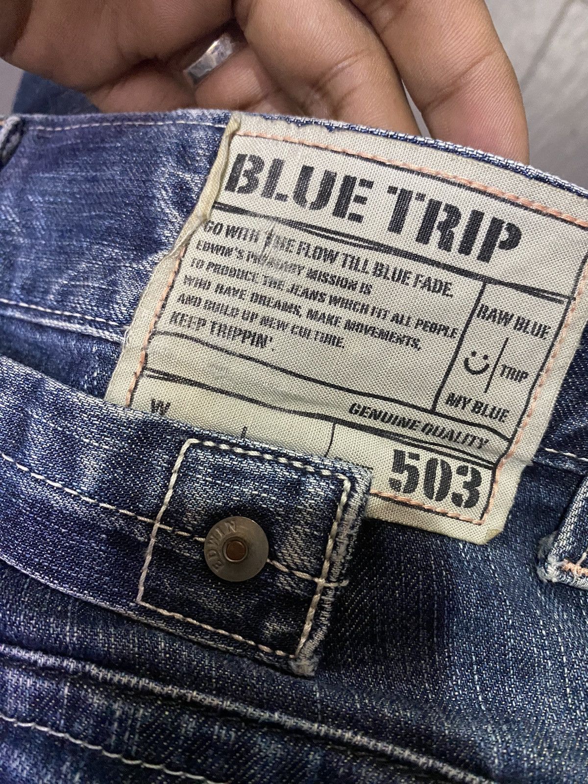 Edwin × Hysteric Glamour × Vintage Flare jeans Edwin Boot Cut Size 29" - 4 Thumbnail