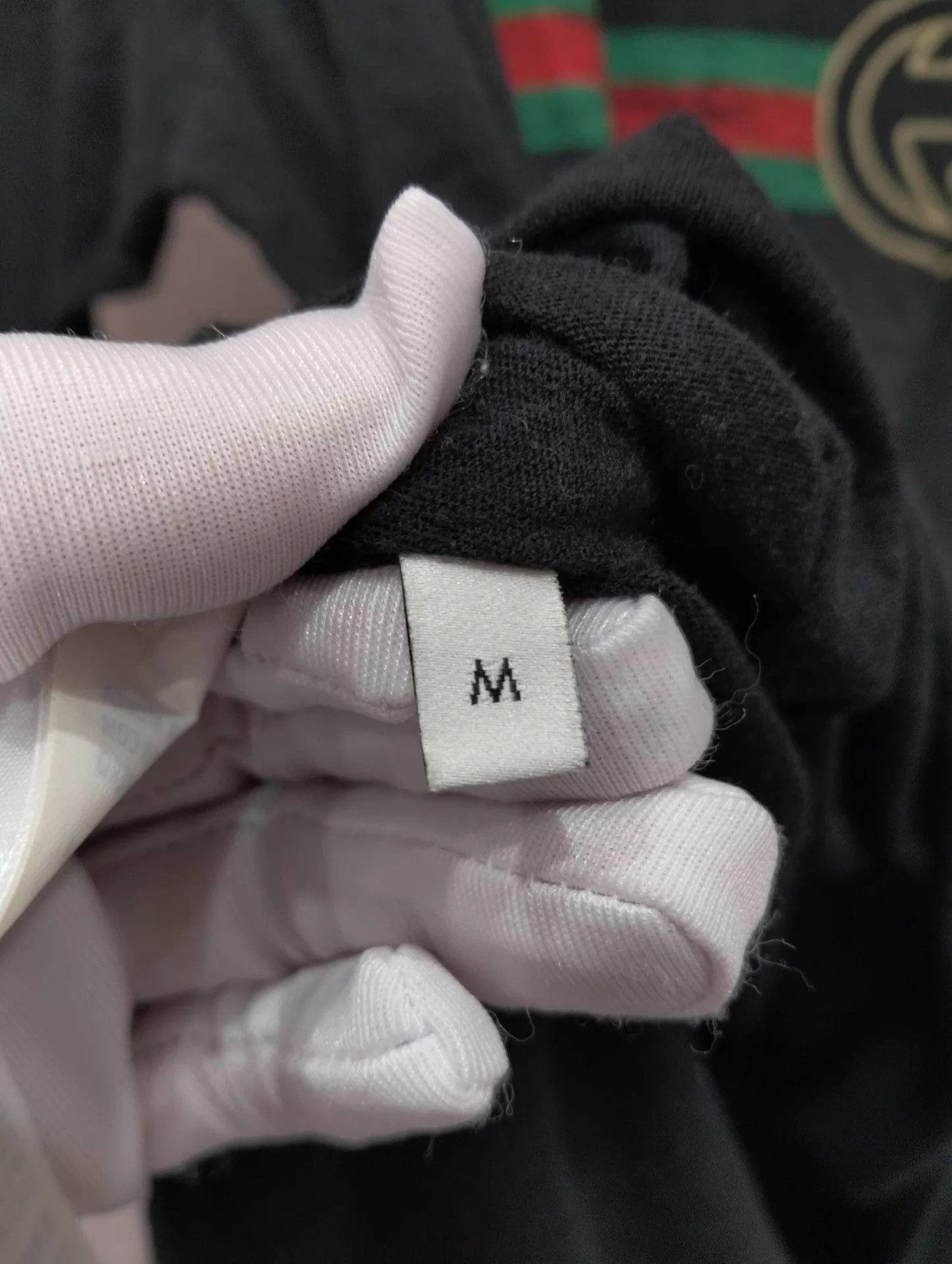 Gucci GUCCI Oversized Logo Belt Print Classic SS Tee M Size US M / EU 48-50 / 2 - 5 Thumbnail