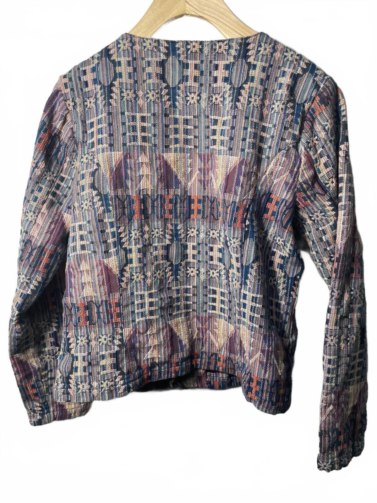 Other Mía de Andrea Jacket Womens Sz Medium Lightweight Boho EUC Size M / US 6-8 / IT 42-44 - 3 Thumbnail