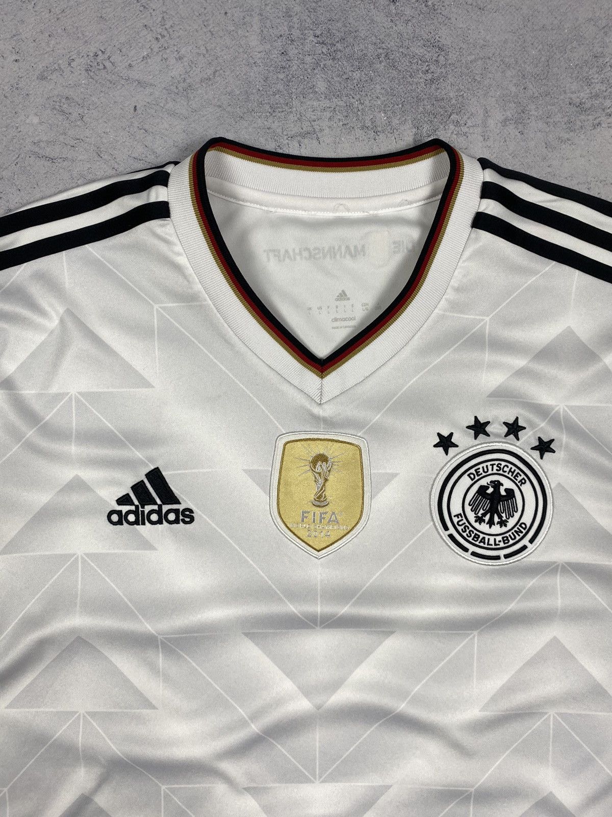 Adidas Adidas 2016 Germany National Home Soccer World Cup Jersey Size US L / EU 52-54 / 3 - 5 Thumbnail