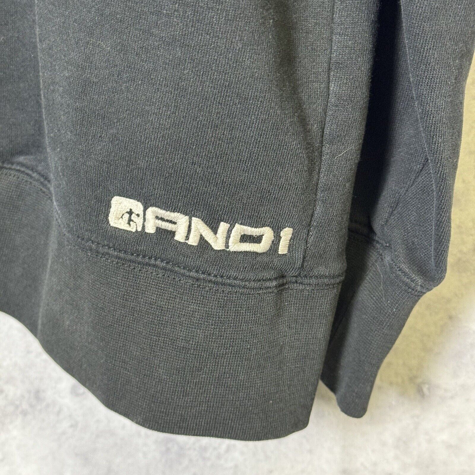 Vintage And1 Sweatshirt Hoodie Mens 2XL Black Basketball Vintage Size US XXL / EU 58 / 5 - 7 Thumbnail