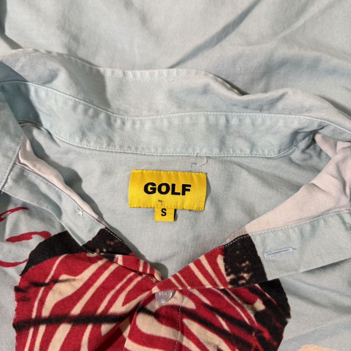 Golf Wang Golf Wang Ashes 2 Ashes Button Up Shirt Size US S / EU 44-46 / 1 - 6 Thumbnail