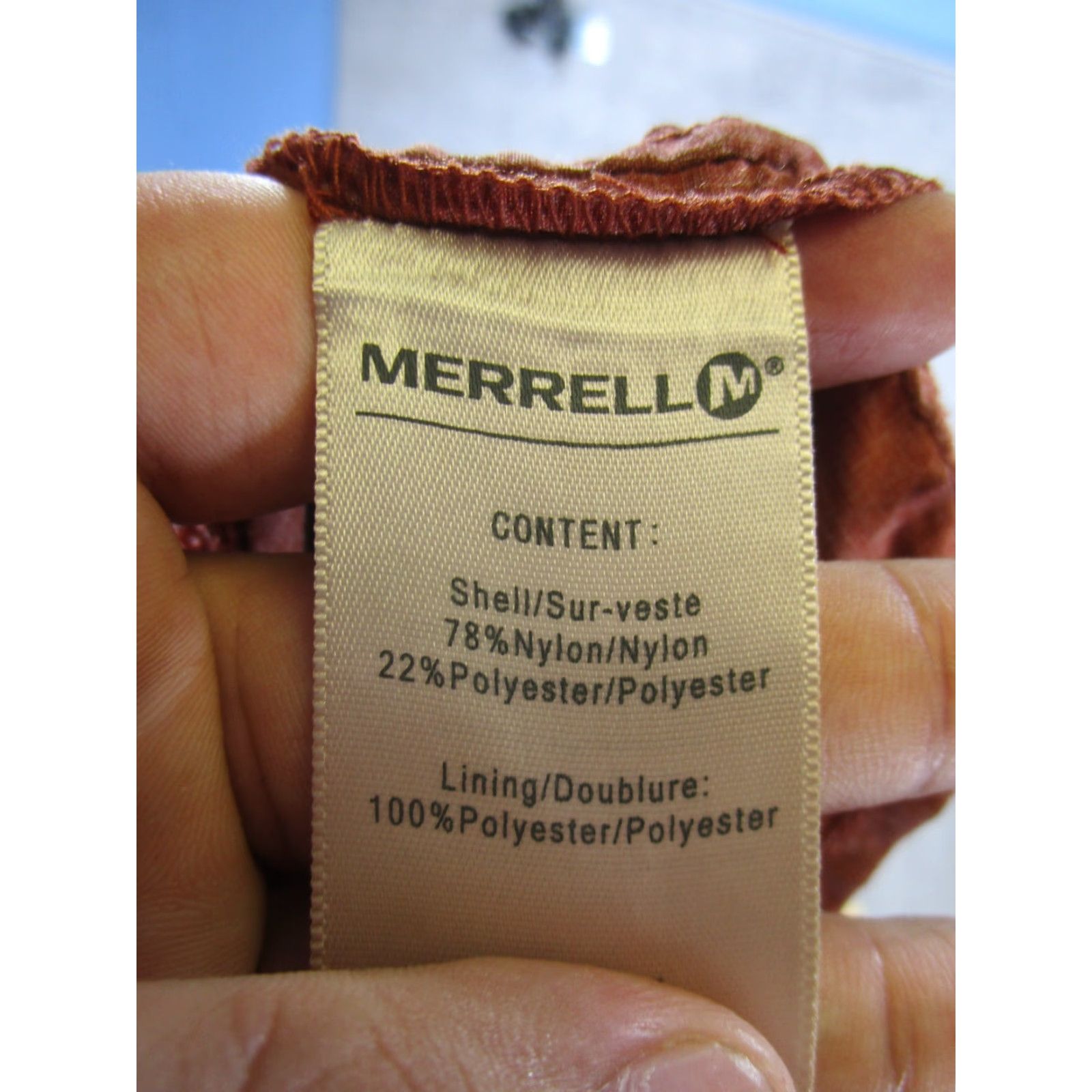 Merrell Merrell Shirt Mens XL Red Opti Wick Button Up Hiking Plaid Long Sleeve Polyester Woven Casual Outdoor Button-Up Mens Red Xl Merrell Shirt Size US XL / EU 56 / 4 - 7 Thumbnail