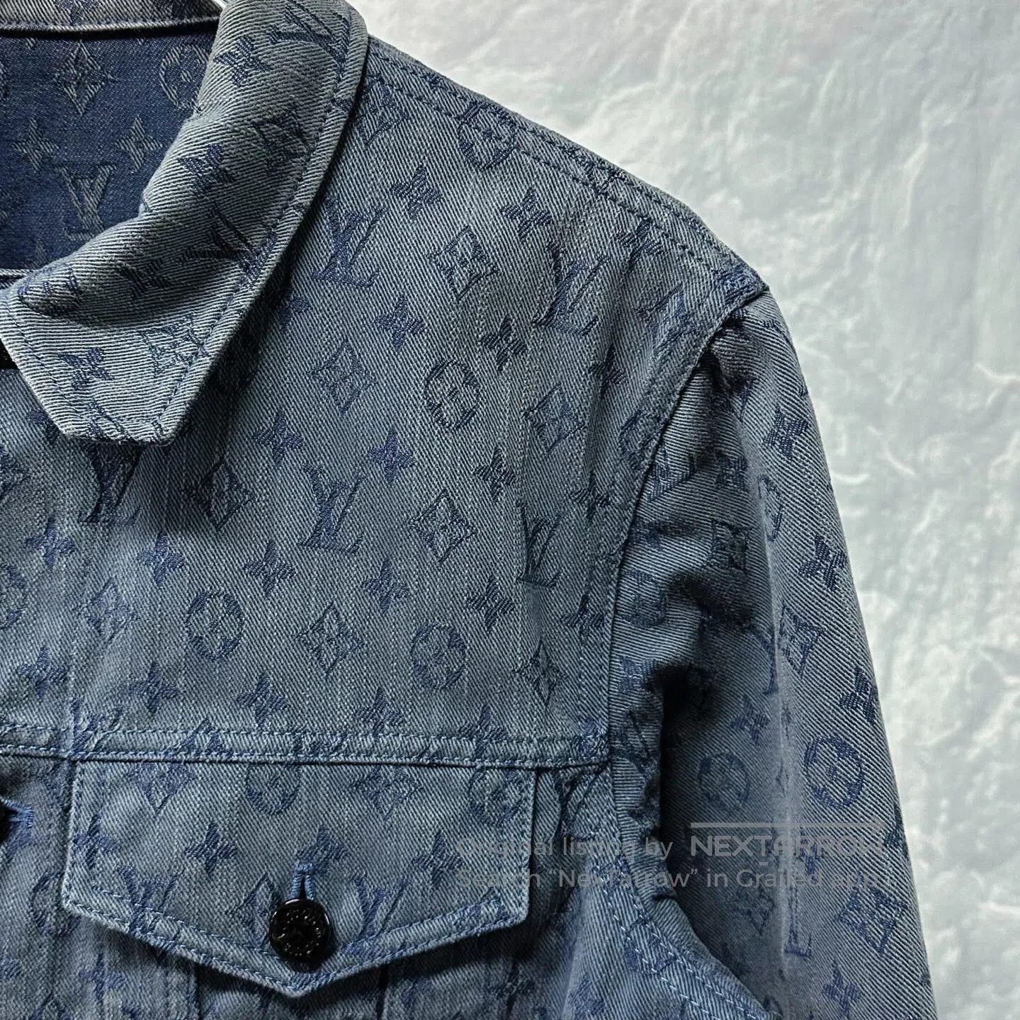 Louis Vuitton louis vuitton patterned denim jacket size 48. Size US M / EU 48-50 / 2 - 3 Thumbnail