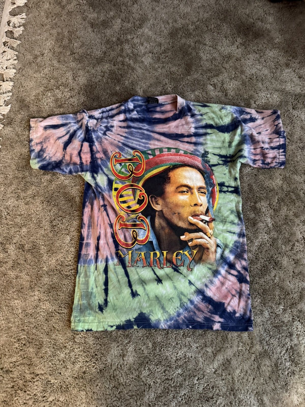 Vintage BOB MARLEY VINTAGE TEE Size US L / EU 52-54 / 3 - 1 Thumbnail