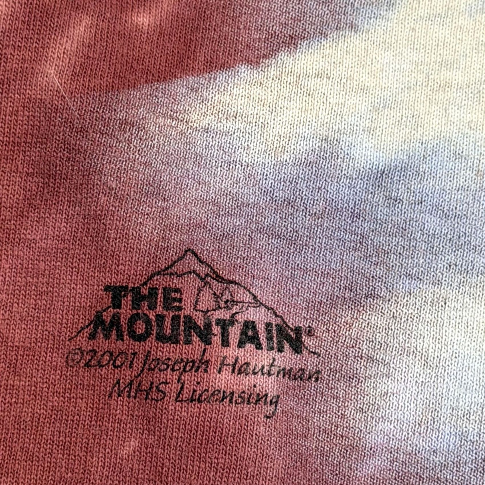 The Mountain VINTAGE The Mountain Shirt Mens 2XL Red Wolf Graphic Tee Tie Dye 2000s Wildlife Size US XXL / EU 58 / 5 - 4 Thumbnail