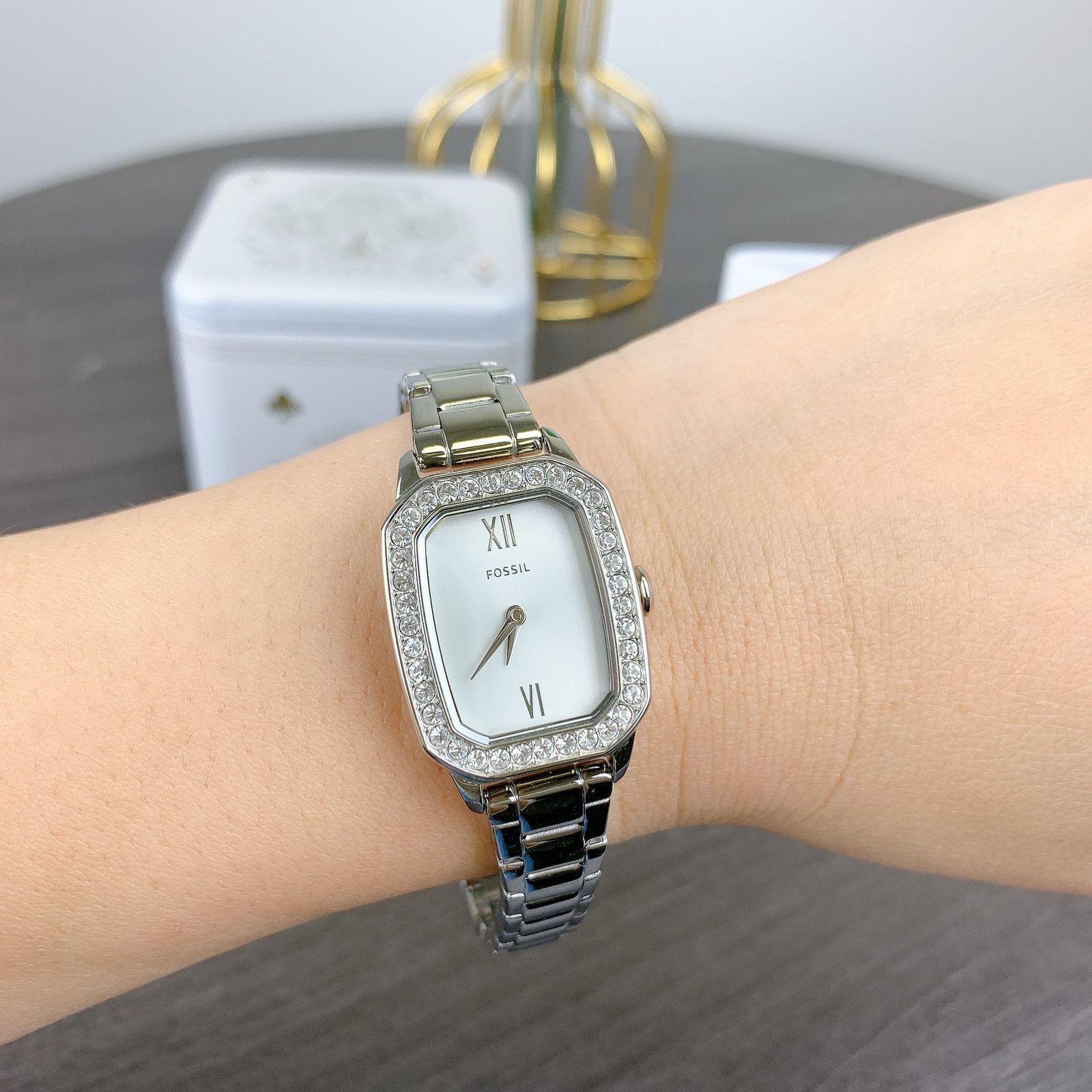 Fossil Fossil BQ3668 Rilynn Two-Hand Stainless Steel Watch Size ONE SIZE - 6 Thumbnail