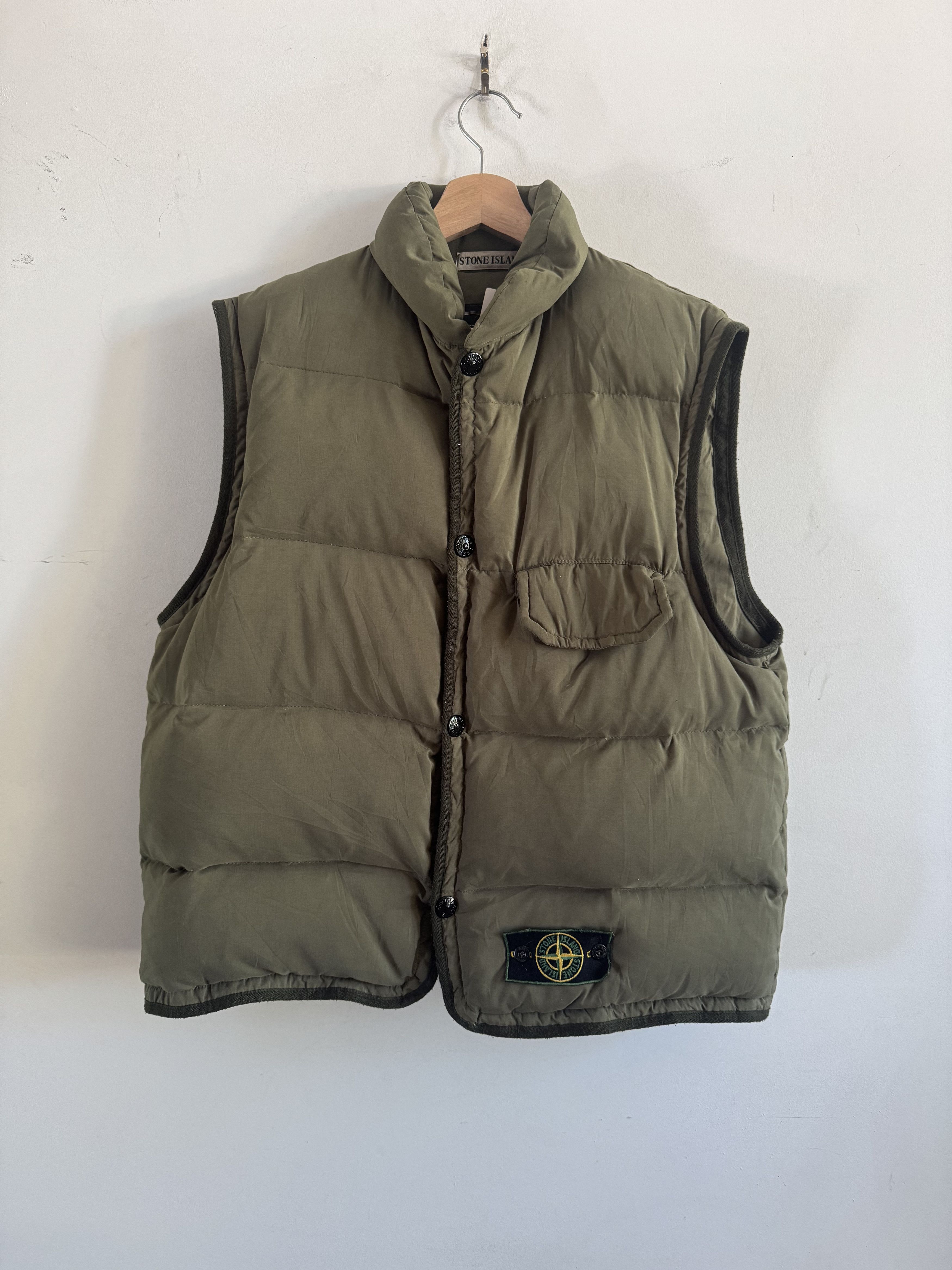 ジャケット・アウター Stone  1994 AW  Down vest Stone Island × Vintage 00s Vintage Stone Island AW05 Warm Puffer