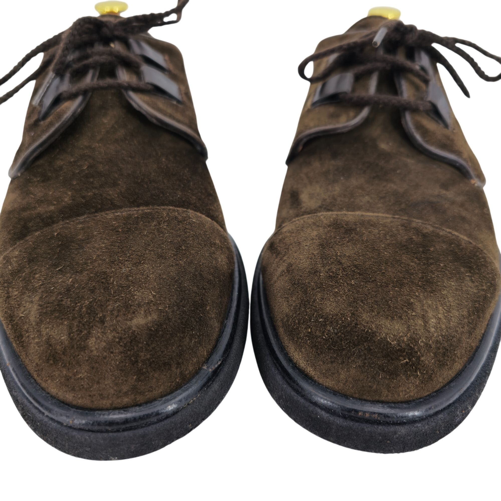 Bally Vintage Bally Switzerland Brown Suede Dress Shoes Mens 10.5 Size US 10.5 / EU 43-44 - 7 Thumbnail