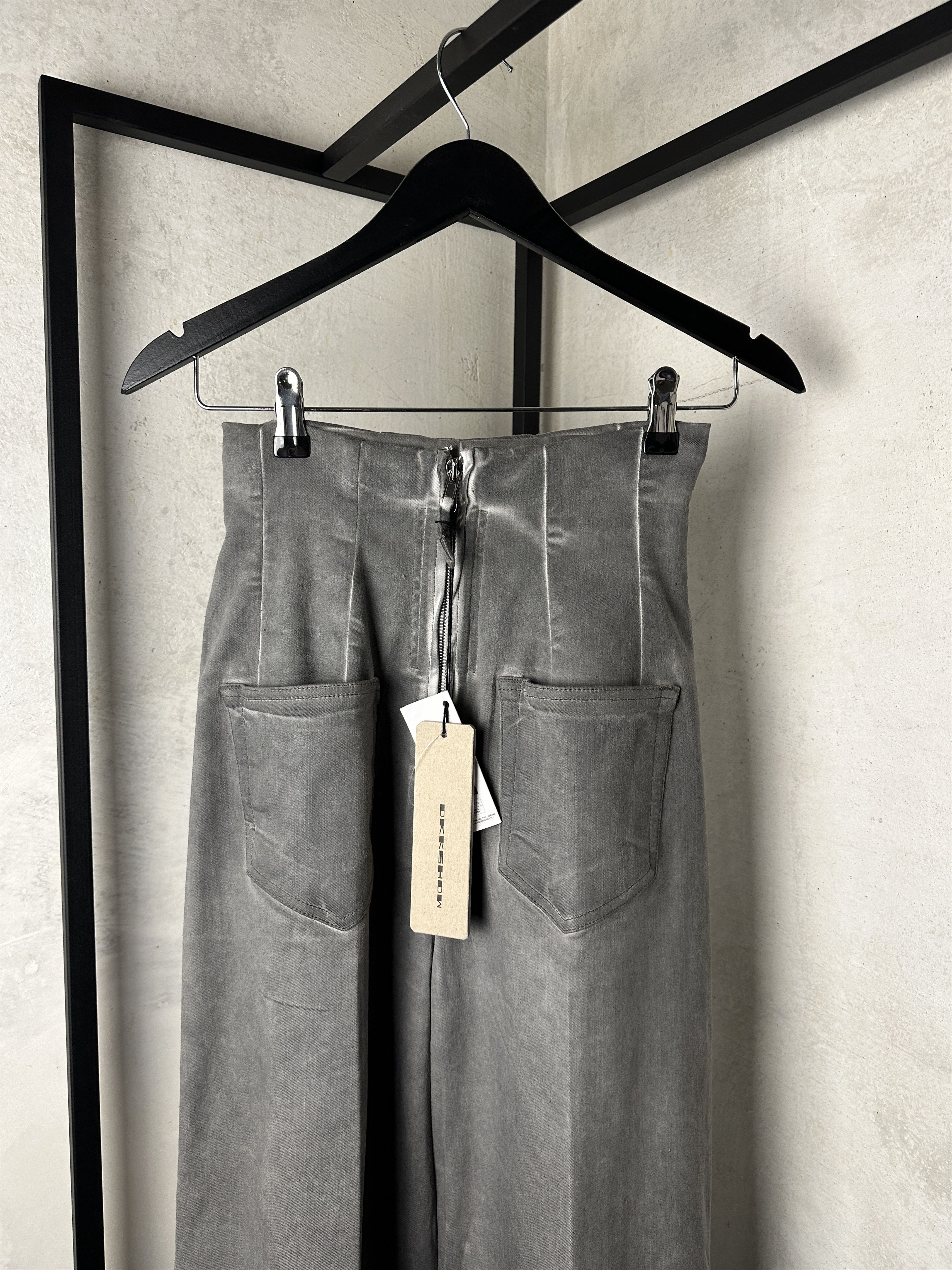 Rick Owens Rick Owens DRKSHDW Off-White Porterville Dirt Cooper Jeans Size 26" / US 2 / IT 38 - 9 Thumbnail