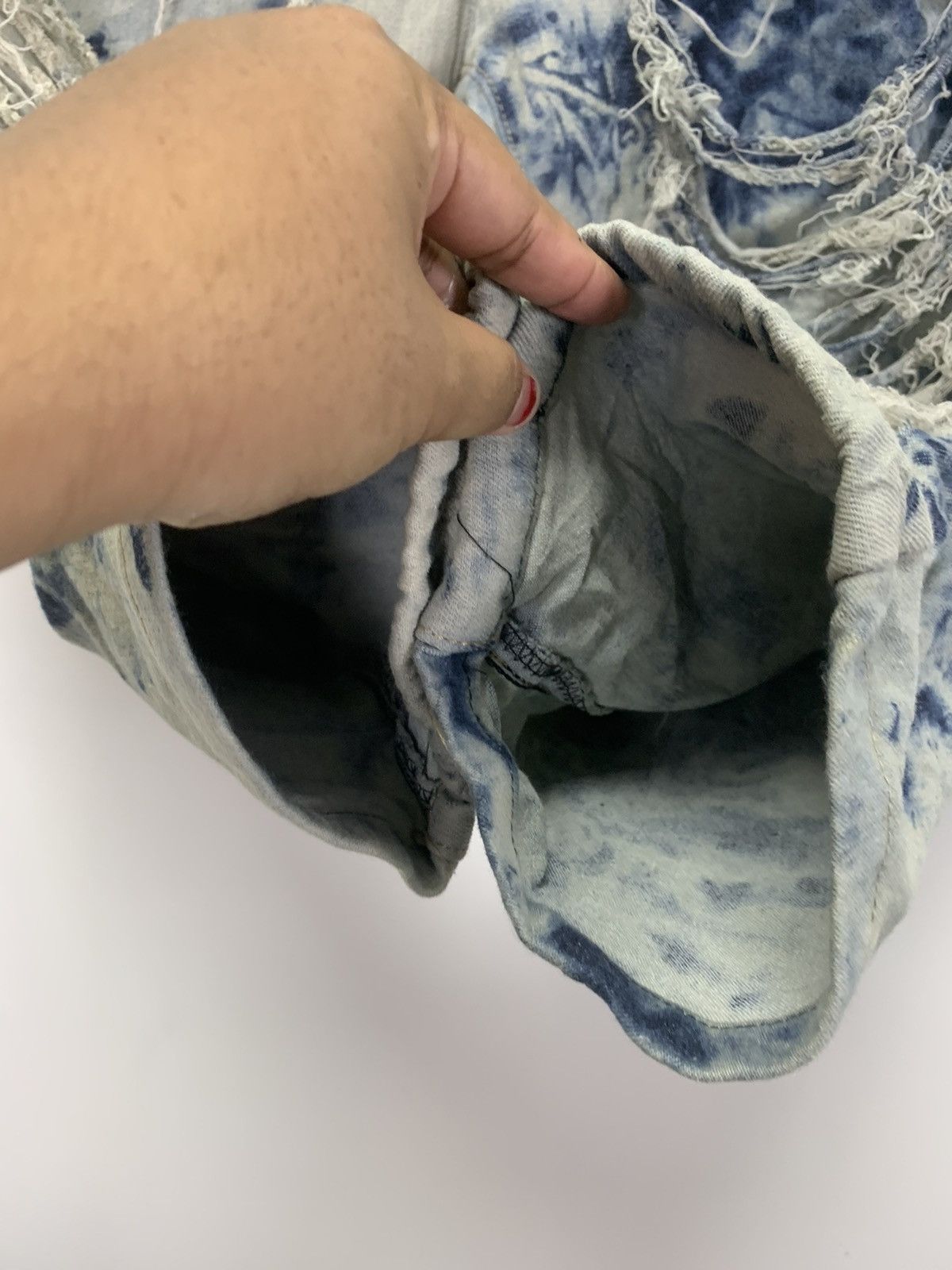 Japanese Brand Dazi Distress denim Style Size US 38 / EU 54 - 7 Thumbnail