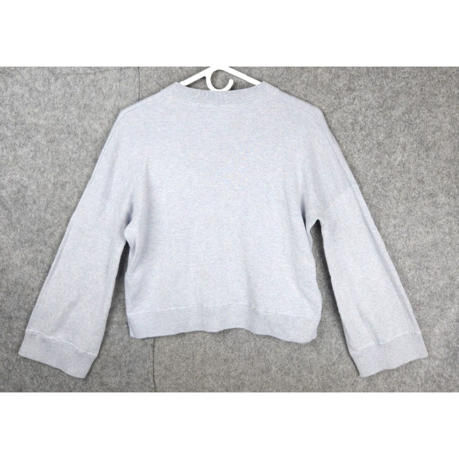 Zadig & Voltaire Zadig & Voltaire Sweater Women's XS Purple Irridescent ZV Relaxed Pullover Stars Knit Wool/Cashmere? Size XS / US 0-2 / IT 36-38 - 3 Thumbnail