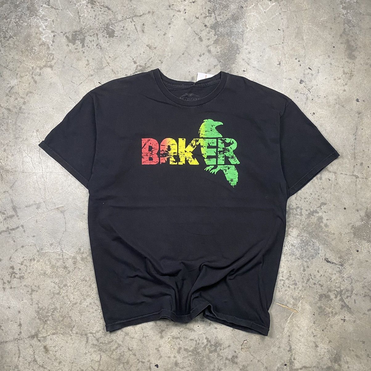 Vintage y2k Baker Skateboard Tee Size US XL / EU 56 / 4 - 1 Thumbnail