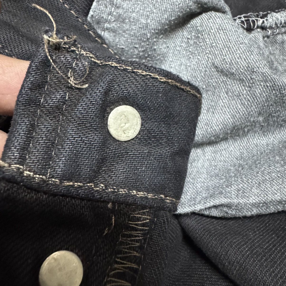 Levi's Vintage 90s Levis 501 Superblack Jeans Redyed Size US 30 / EU 46 - 17 Thumbnail