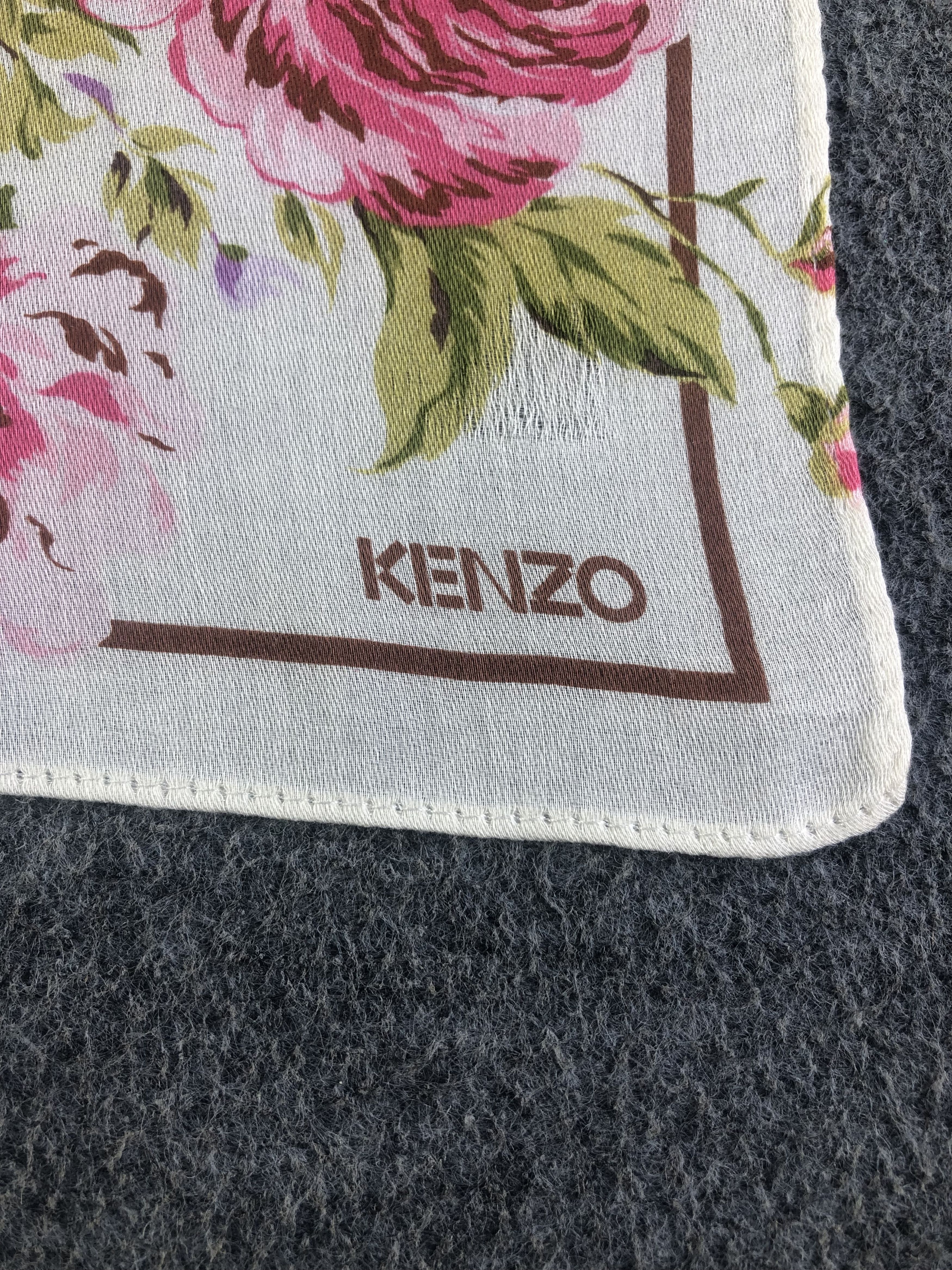 Kenzo Kenzo Handkerchief / Bandana / Neckerchief C498 Size ONE SIZE - 5 Thumbnail