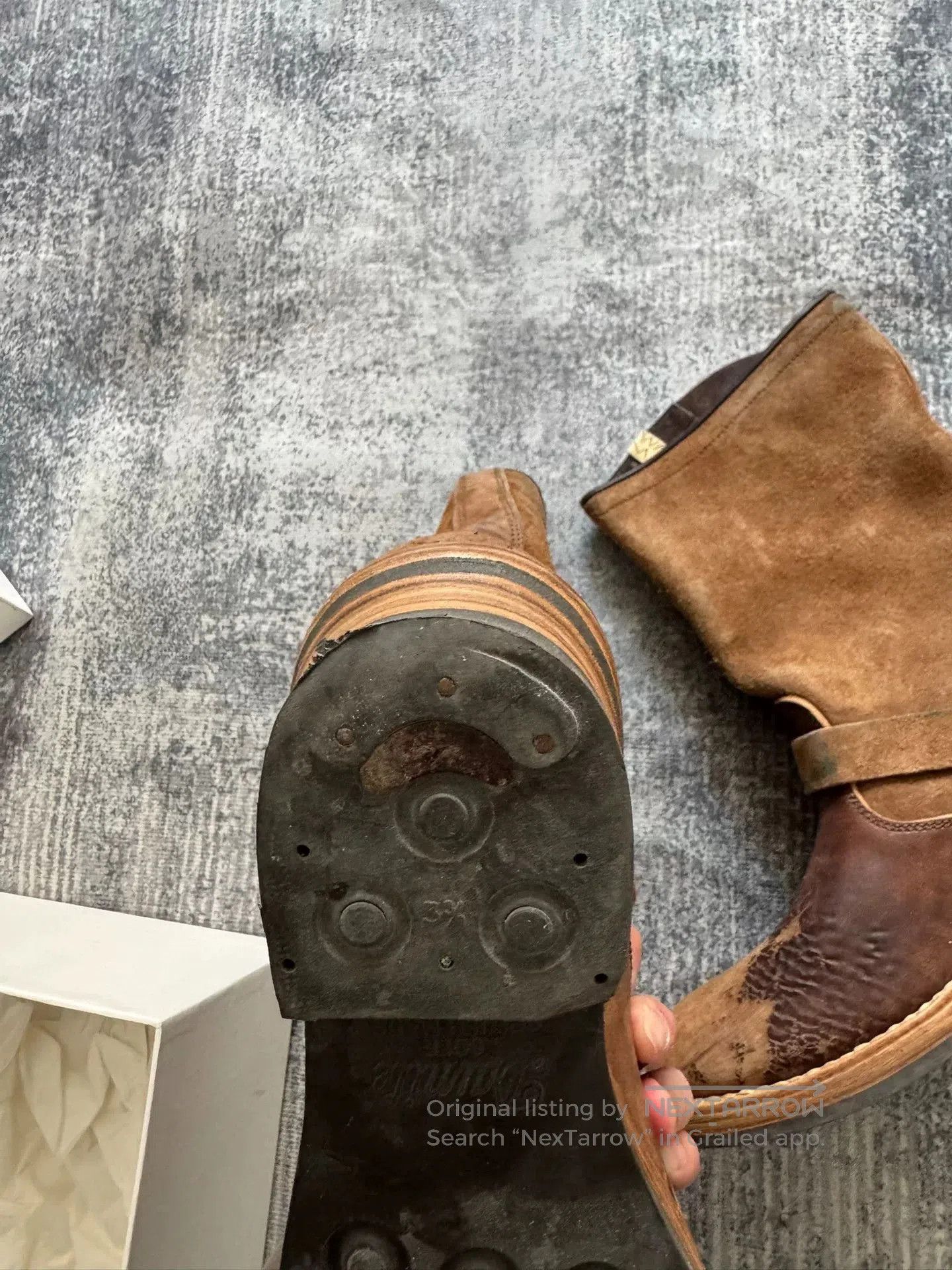 Visvim visvim boots in special folk design. Size US 11 / EU 44 - 4 Thumbnail