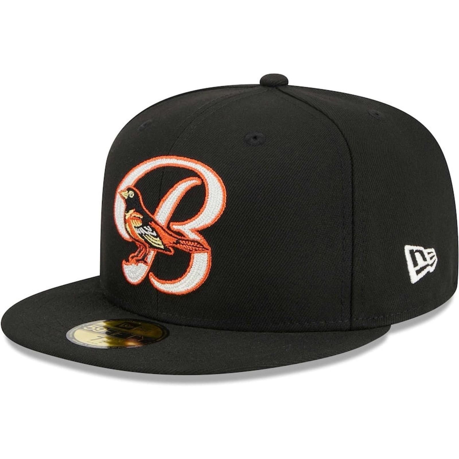 New Era Baltimore Orioles New Era 59FIFTY Fitted Hat Black 7 3/4 Size ONE SIZE - 1 Thumbnail