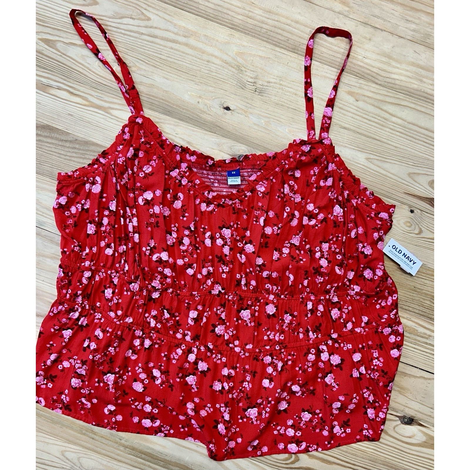 Old Navy Old Navy New W Tags Tank Top Womens 3XL Thin Strap Red Size 3XL / US 20-22 - 6 Thumbnail