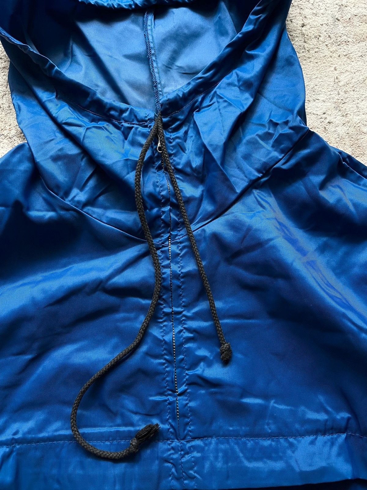 Vintage Vintage 80s Anorak Nylon Rare Adjustable Open Size US L / EU 52-54 / 3 - 5 Thumbnail