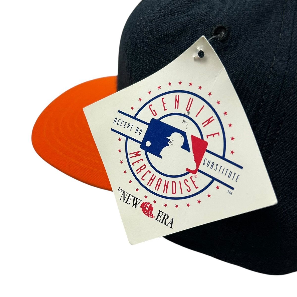 MLB DEADSTOCK 90s DETROIT TIGERS NEW ERA SNAPBACK HAT Size ONE SIZE - 3 Thumbnail