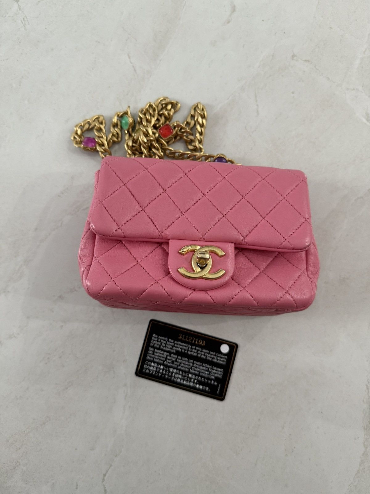 Chanel Chanel Pink Classic Flap CF Limited Edition Size ONE SIZE - 7 Thumbnail