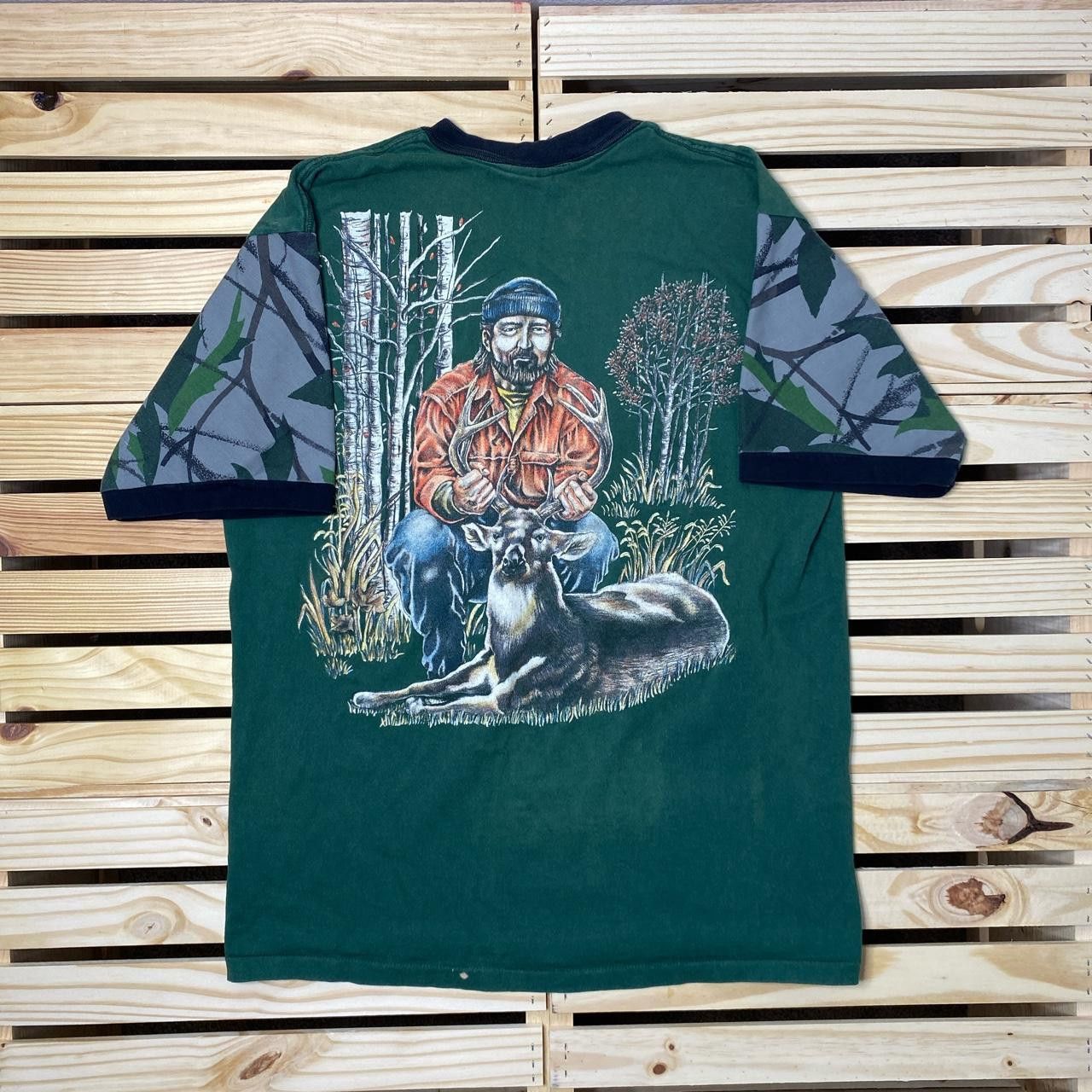 Other Vintage Alabama Sportsman Green Hunting Tee Size Medium Size US M / EU 48-50 / 2 - 1 Thumbnail