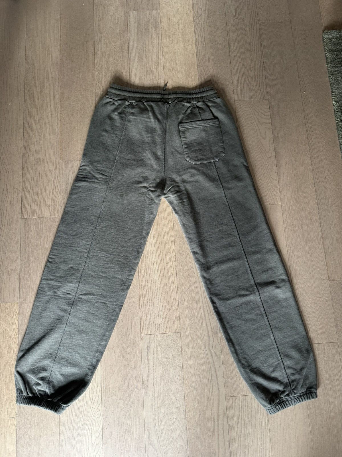 Cole Buxton Heavyweight Warm Up Sweatpants Khaki Size US 33 - 2 Thumbnail
