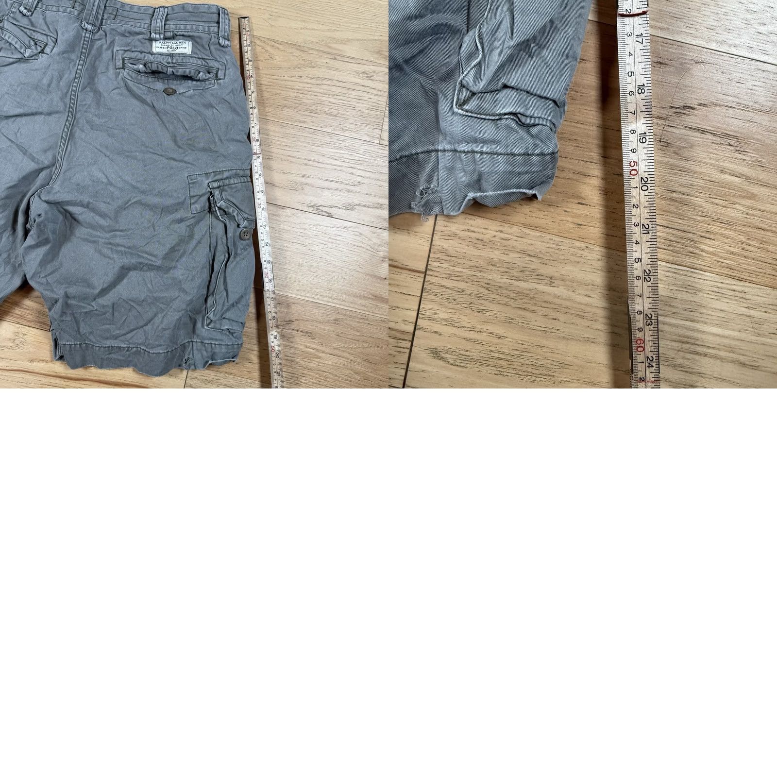 Polo Ralph Lauren VINTAGE Polo Ralph Lauren Cargo Shorts Men 32 Beige 90s Baggy Chino Military T2K Size US XS / EU 42 / 0 - 8 Thumbnail
