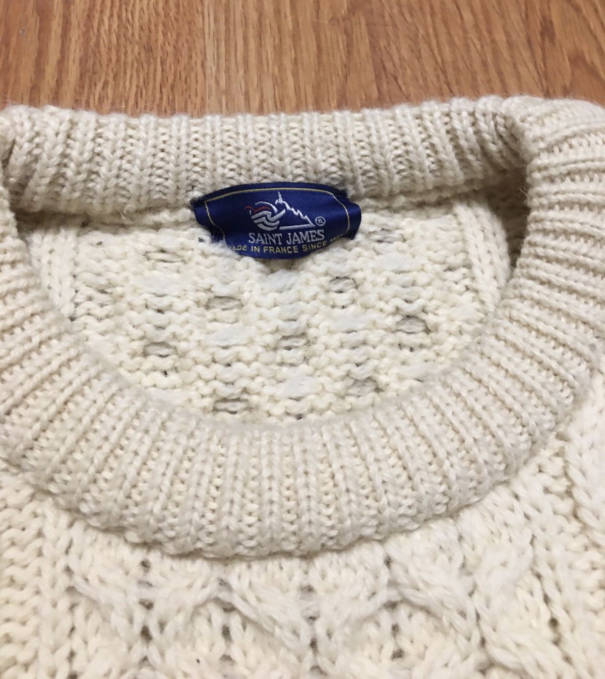 Saint James Saint James Pure New Wool Heavy Knit Sweater Size XL Size US XL / EU 56 / 4 - 3 Thumbnail
