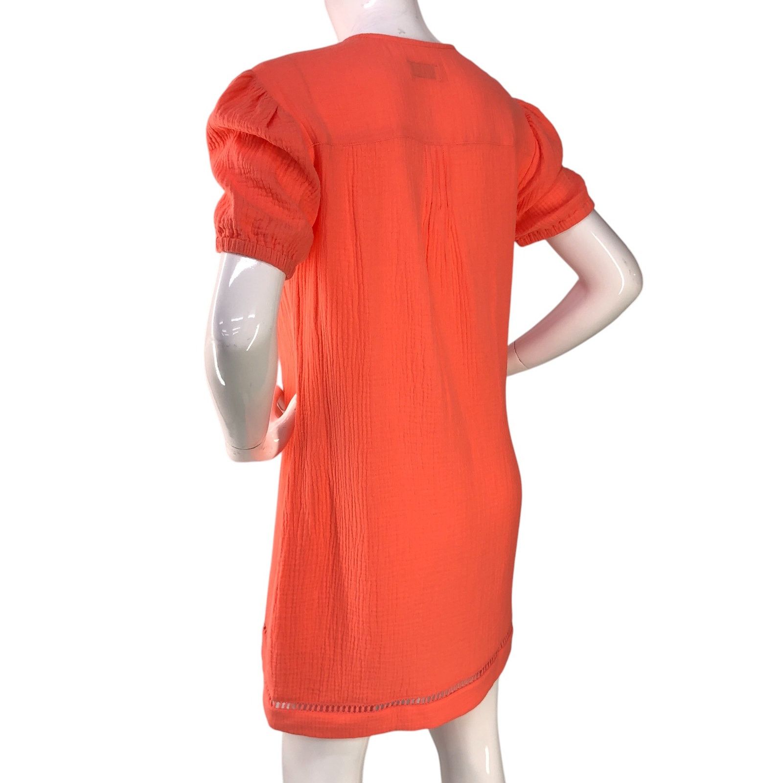 UNTUCKit Untuckit For Her Womens Size S Dress Kasey Gauze Coral Size S / US 4 / IT 40 - 6 Thumbnail