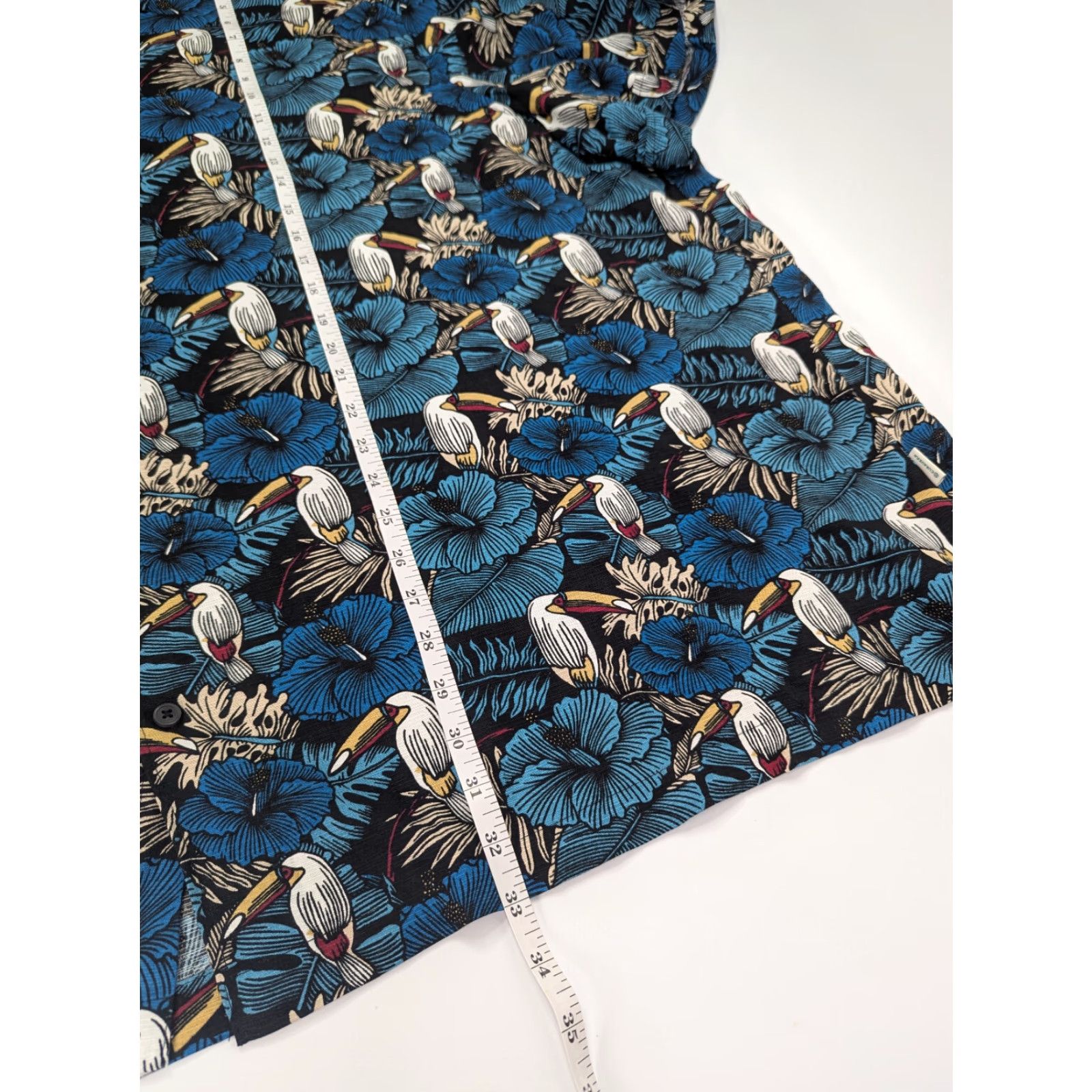 Cubavera Cubavera Button-Down Shirt Men’s Big 4X Multicolor Floral Viscose Hawaiian Tropical Size US XXL / EU 58 / 5 - 4 Thumbnail