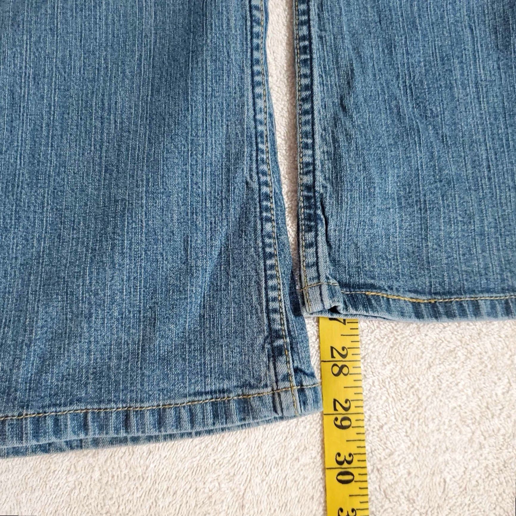 Vintage Levis Strauss Signature Misses Jeans Boot Cut 12 Short Size 34" / US 12 / IT 48 - 6 Thumbnail