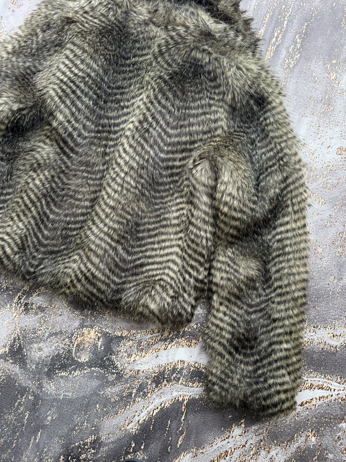 Vintage Vintage Faux Fur Mini Coat Size M / US 6-8 / IT 42-44 - 9 Thumbnail