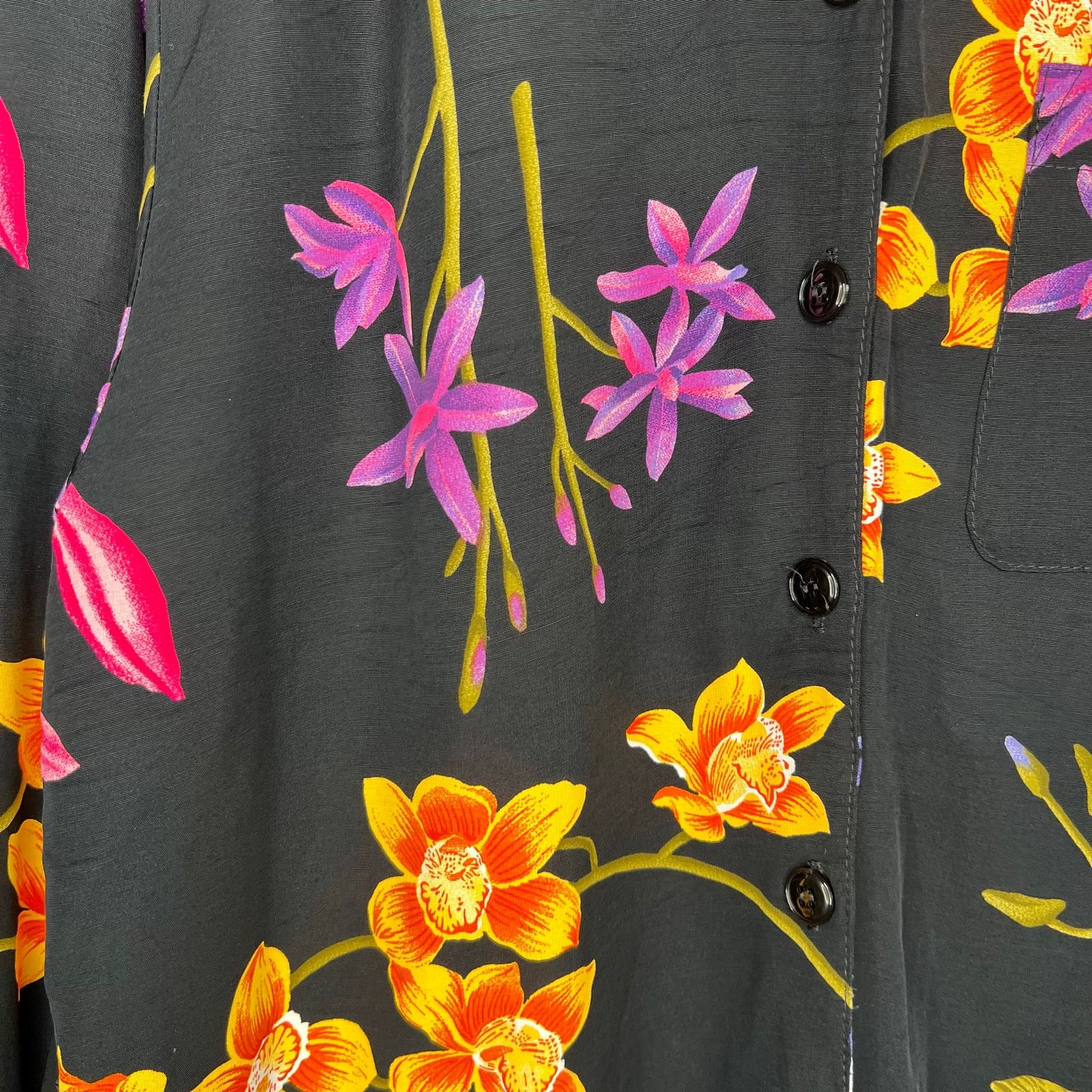 Other Norton McNaughton 80's floral button up blouse Size Med Size M / US 6-8 / IT 42-44 - 6 Thumbnail
