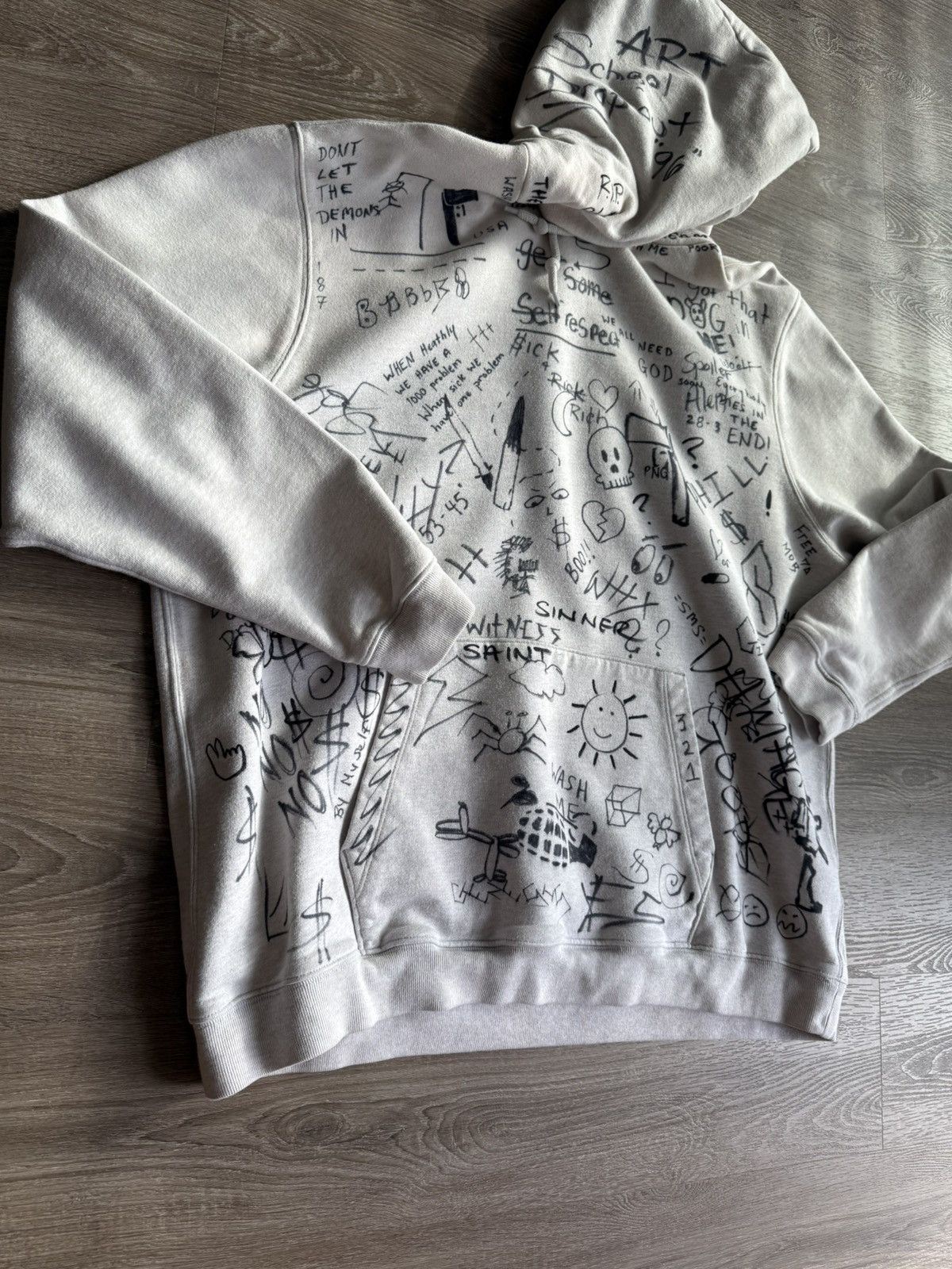 Gap Custom Gap tattoo hoodie Size US L / EU 52-54 / 3 - 3 Thumbnail