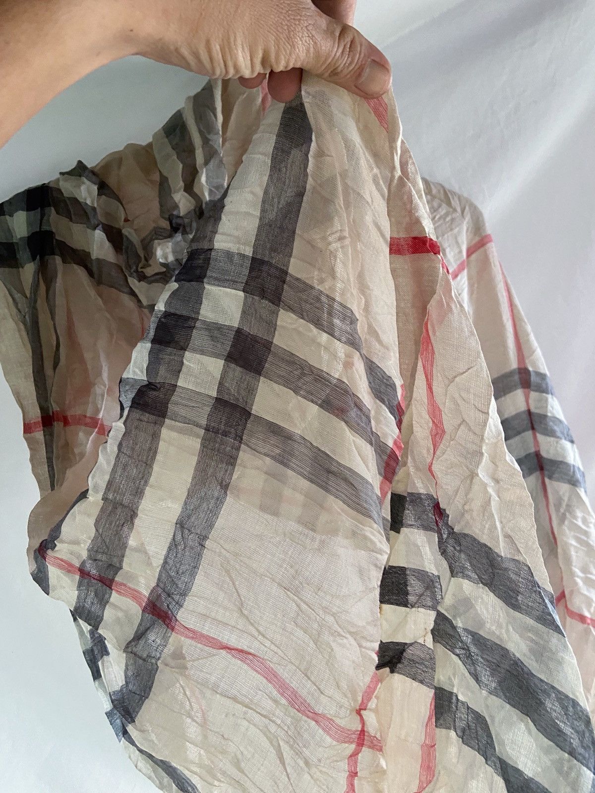 Burberry BURBERRY NOVA CHECK WOOL SCARF Size ONE SIZE - 3 Thumbnail