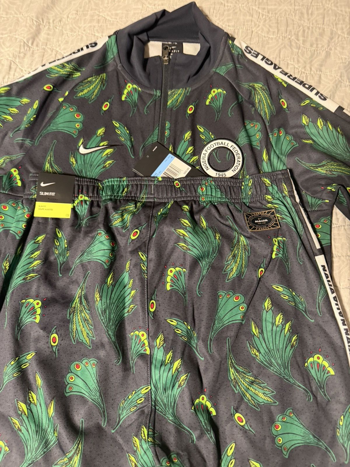 Nike Nike Nigeria Tracksuit Size US M / EU 48-50 / 2 - 9 Thumbnail