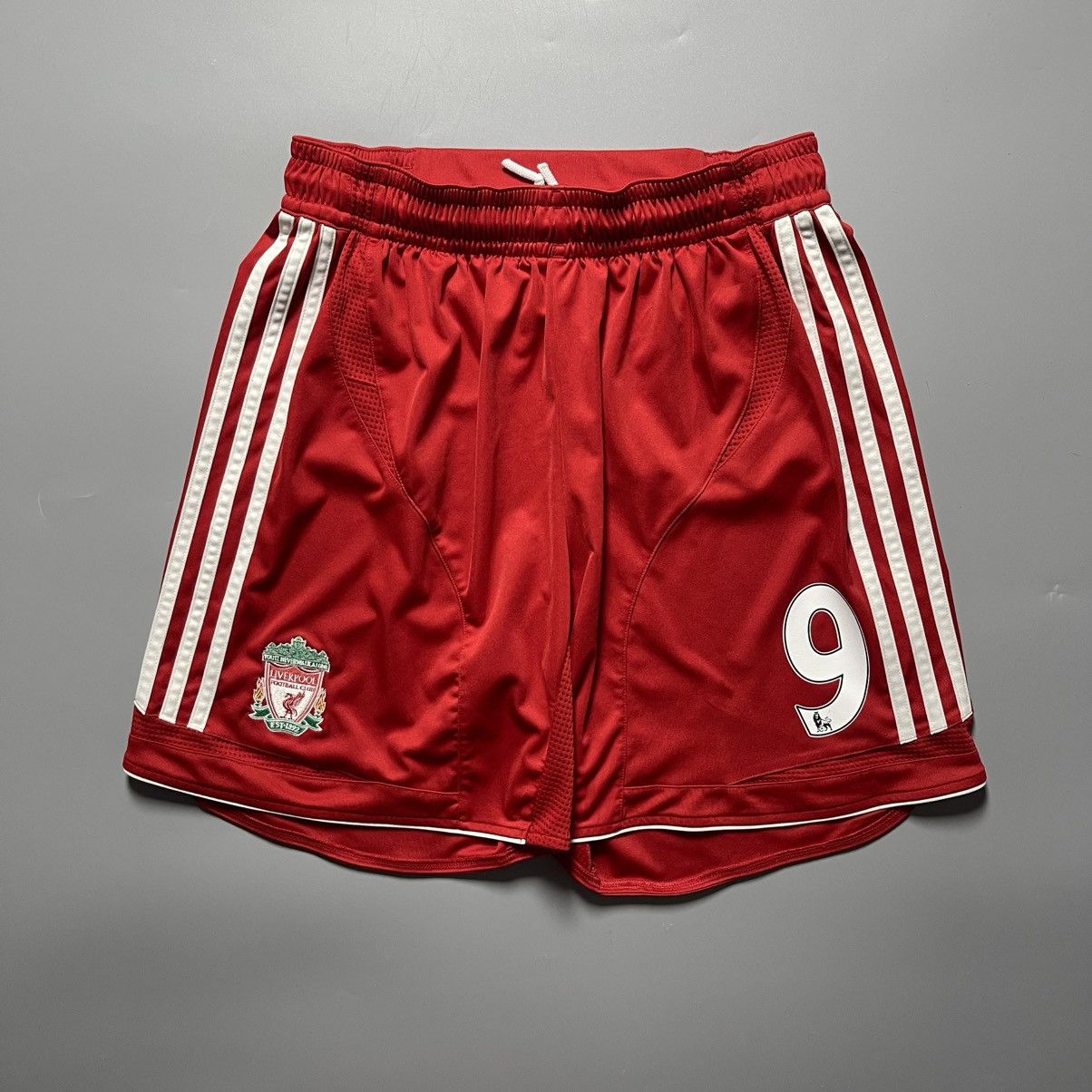Adidas LIVERPOOL ADIDAS 2006/2007 HOME SHORTS #9 TORRES Size US 36 / EU 52 - 1 Thumbnail