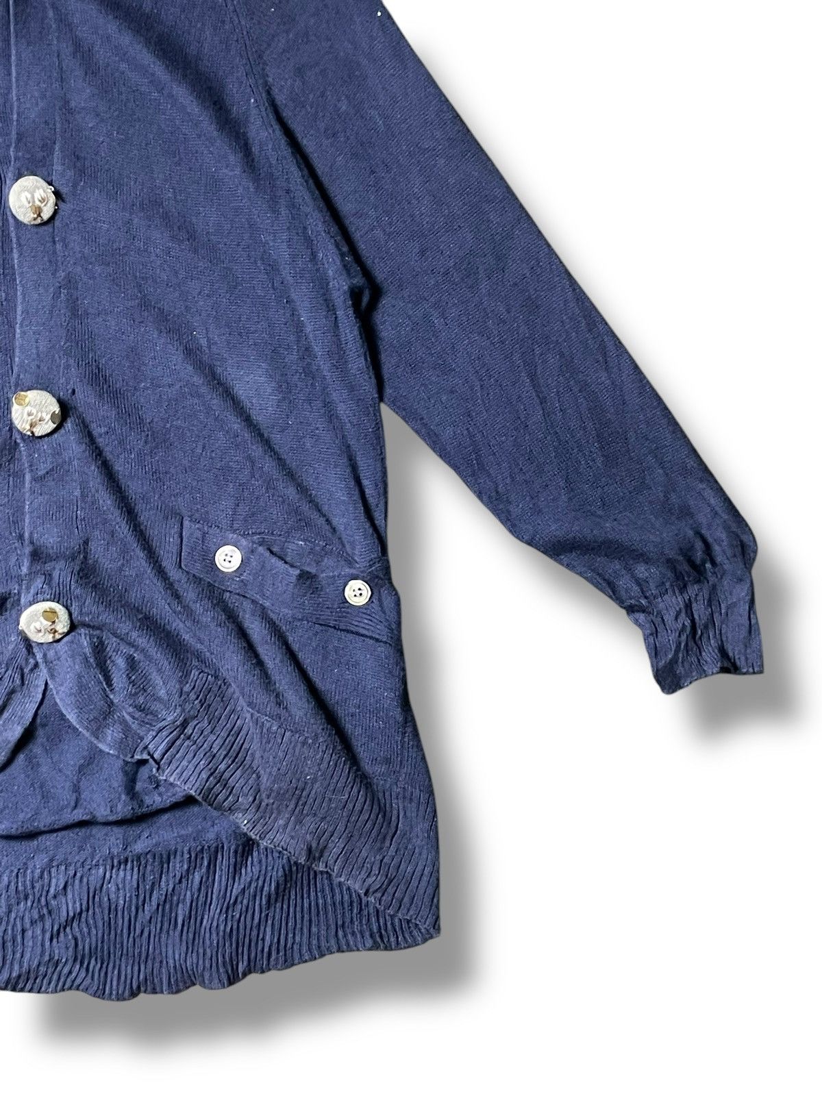 Issey Miyake Mercibeaucoup Vintage Buttoned Hoodie (43) Size US M / EU 48-50 / 2 - 3 Thumbnail