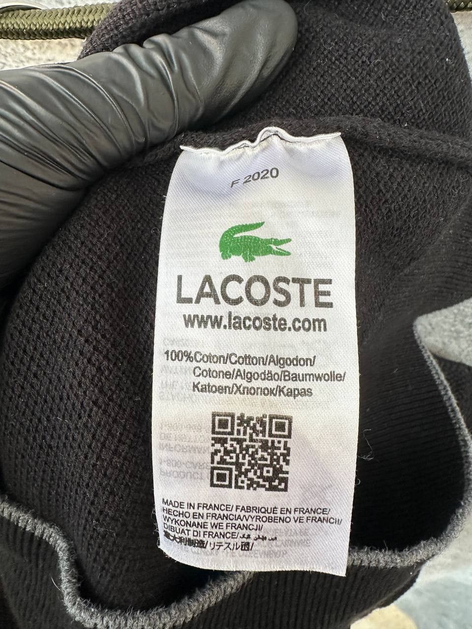 Lacoste Lacoste Full Zip Sweater Waffle Knit France Vintage 90s Size US S / EU 44-46 / 1 - 13 Thumbnail