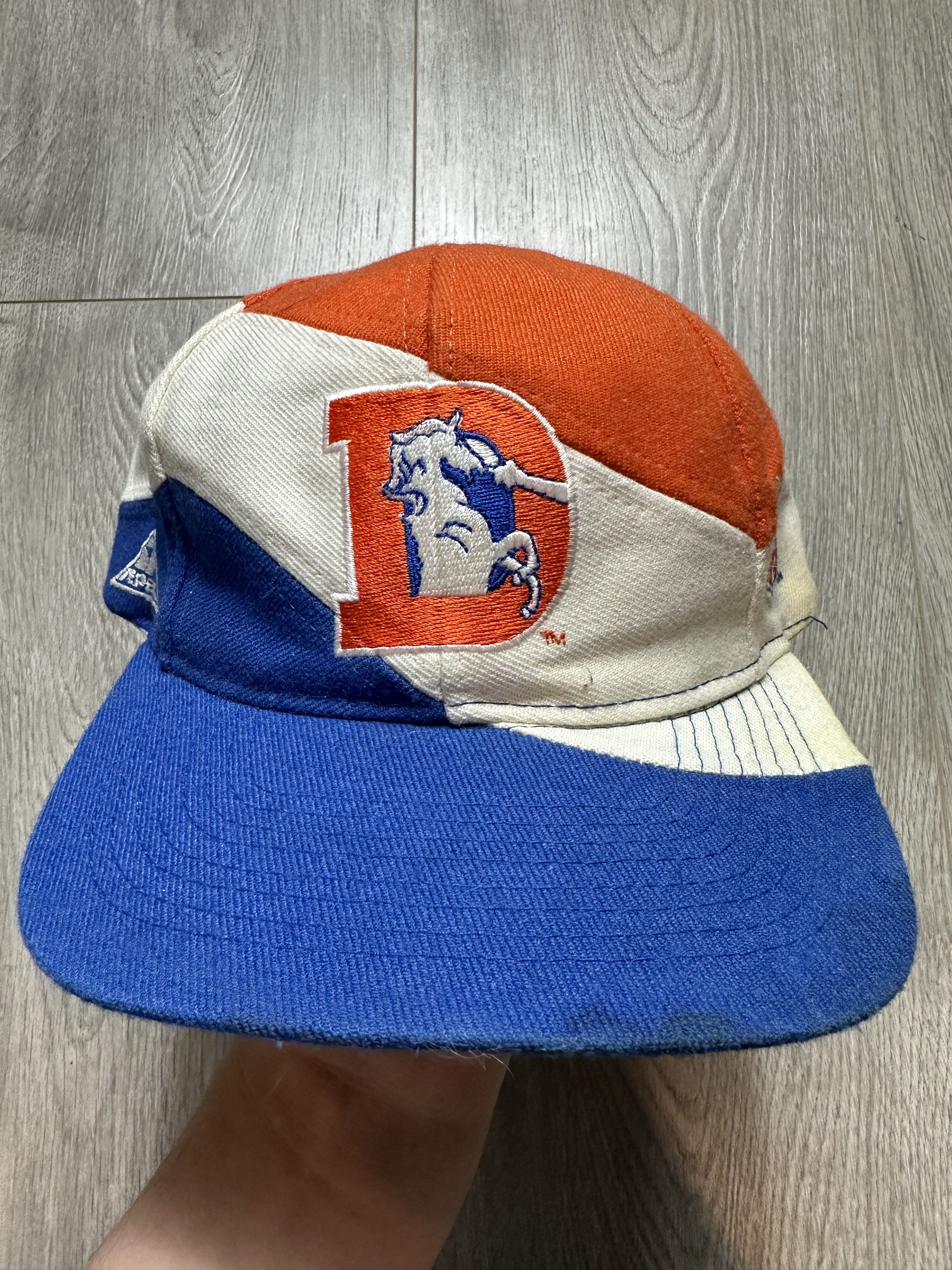 Vintage Denver Broncos Nike Pro Line Snapback Hat