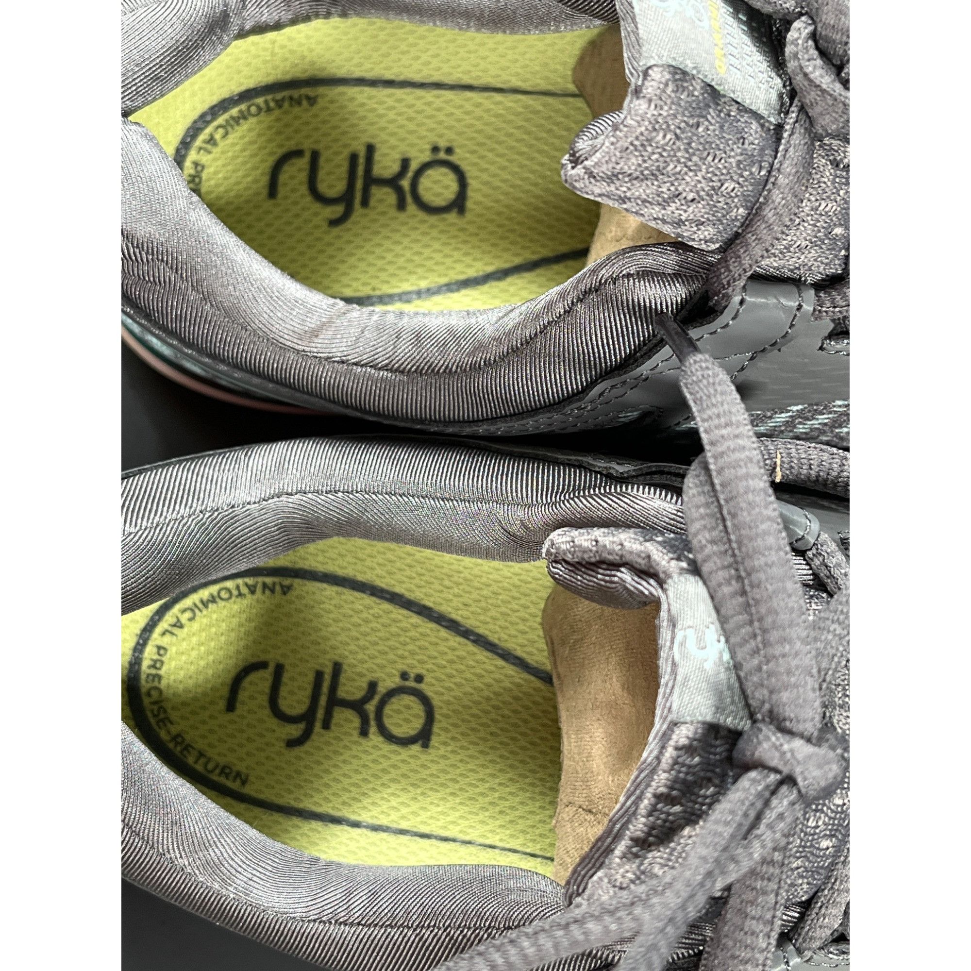 Other Ryka SKU 7793 Womens Grey and Teal Athletic training Shoes S Size US 9.5 / IT 39.5 - 6 Thumbnail