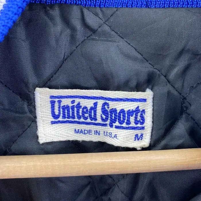Vintage Vtg 90’ UNITED SPORTS Made In USA Baseball Varsity Jacket Size US M / EU 48-50 / 2 - 3 Thumbnail